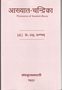 Cover image for आख्यात- चन्द्रिका